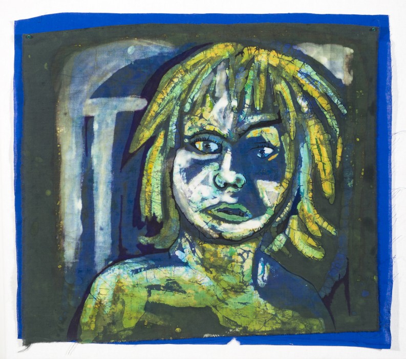 hand embroidered batik